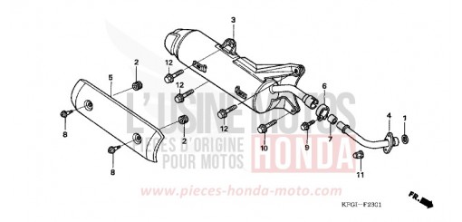 EXHAUST MUFFLER (FES2505) FES2505 de 2005